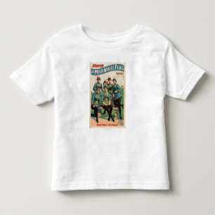 "A Mjölk White Flagga" Kvinnas Marching Band T Shirt