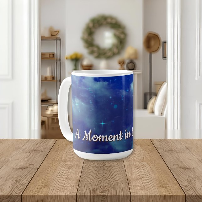 A Moment in the Stars Mug | Celestial Morning  Kaffemugg (Skapare uppladdad)