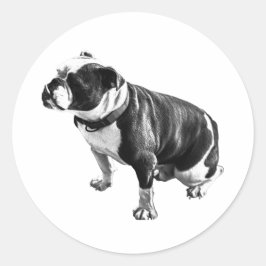 A Moment of Patience Runt Klistermärke