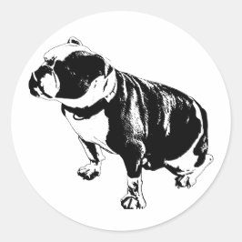 A Moment of Patience Runt Klistermärke