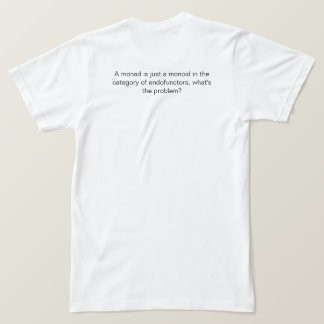 A monad tee shirt