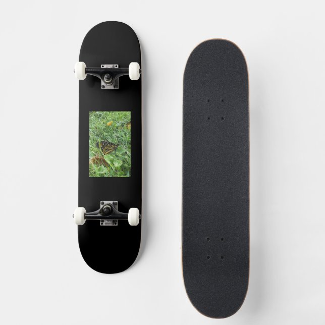 A Monarch Butterfly Mini Skateboard Bräda 18,5 Cm (Framsida)