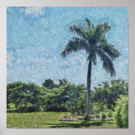 A Monet Handflatan Poster