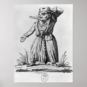 A Monster, "Les Songes Drolatiques de Pantagruel" Poster