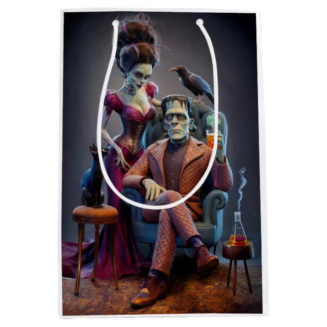 A Monster och Hans Bride, A Bröllop Porträtt (Framsidan)