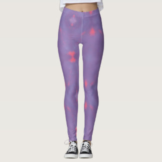 A Mönster om Vår Lila och Rosa Leggings