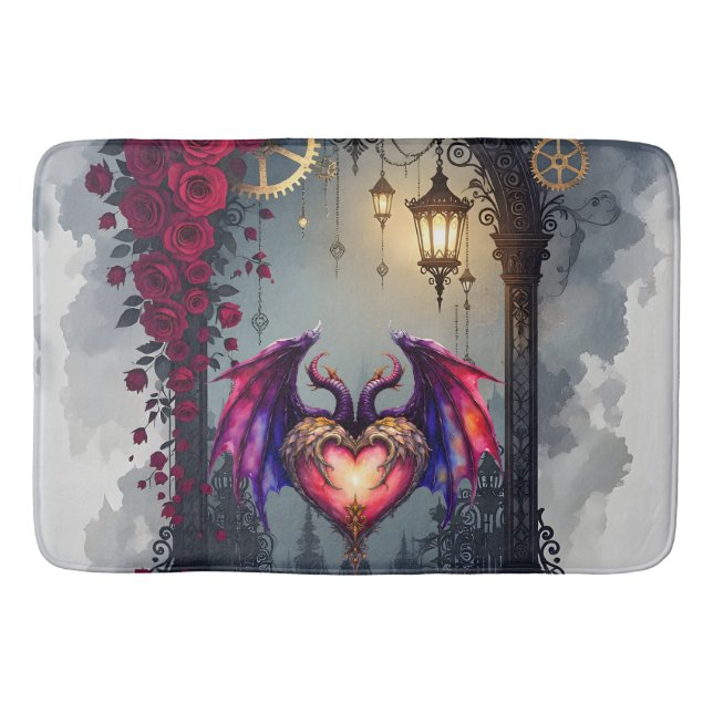 A Moonlit Invitation –Love Turns the Gears of Time Badrumsmatta (Framsidan)