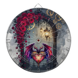 A Moonlit Invitation –Love Turns the Gears of Time Darttavla