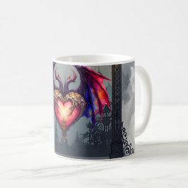 A Moonlit Invitation –Love Turns the Gears of Time Kaffemugg