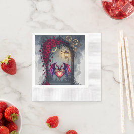 A Moonlit Invitation –Love Turns the Gears of Time Pappersservett