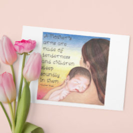 A Mor Arm Inspirational Postcard Vykort