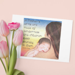 A Mor Arm Inspirational Postcard Vykort