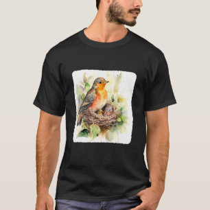 A Mor Bird Matar sina Chickar Bird Matande Youn T Shirt