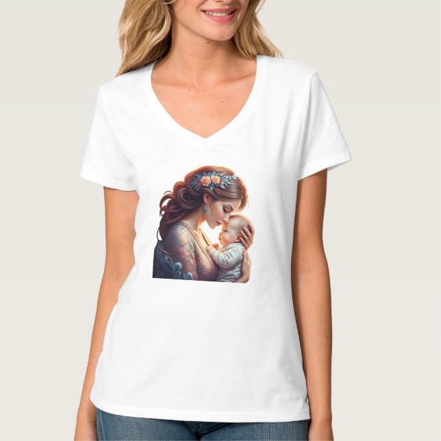 A Mor Embrace T Shirt (Framsida)