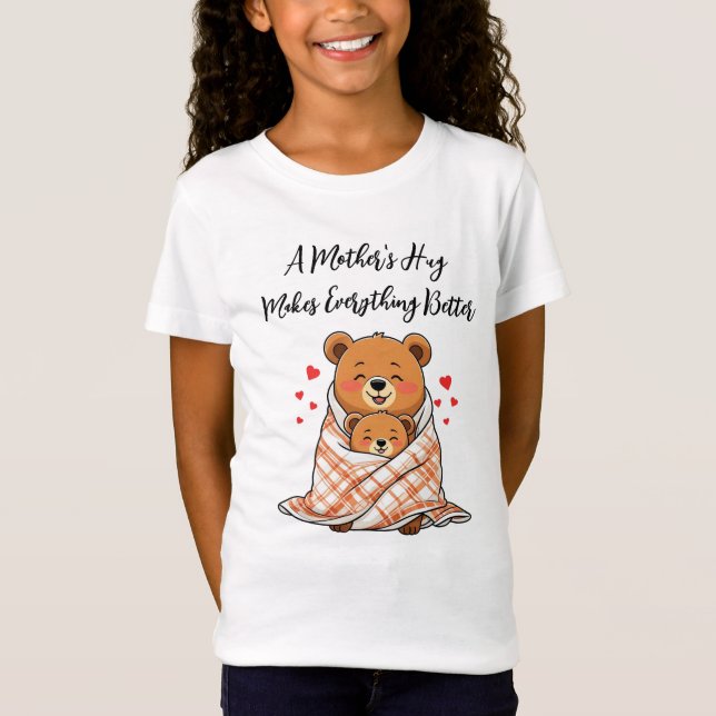 A Mor Hug gör allt bättre T Shirt (Framsida)