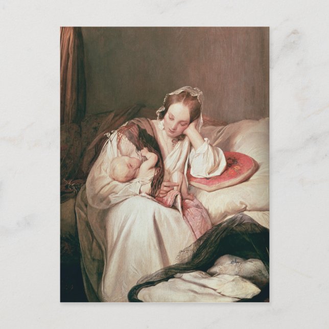A Mor Kärlek, 1839 Vykort (Framsida)