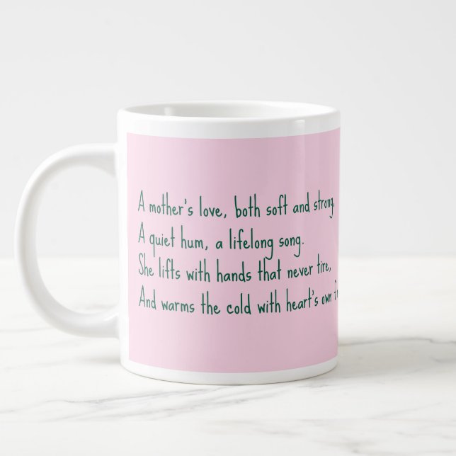 A MOR KÄRLEK JUMBO MUGG (Vänster)