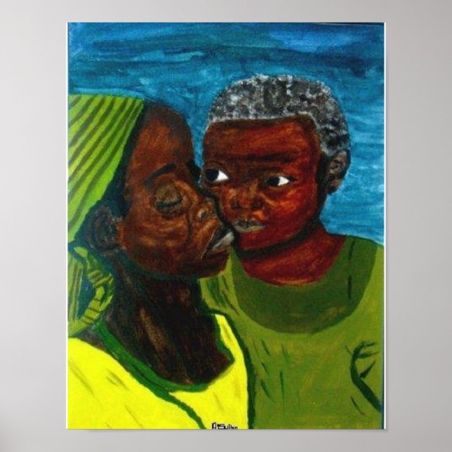 "A Mor Kärlek" Wall Poster (Framsidan)