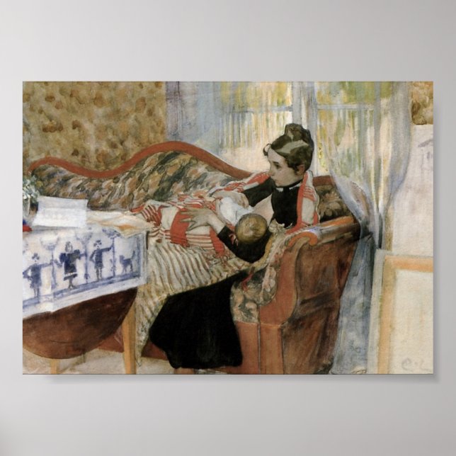 A Mor Thoughts of Nursing Baby Poster (Framsidan)