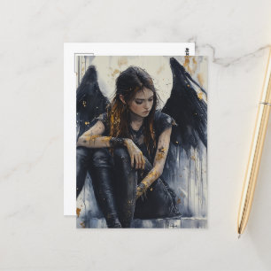 A Mörk Angel Vykort