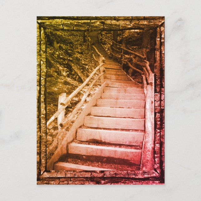 A Mörk Väg Vykort (Framsida)