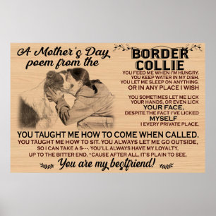 A mors dag dikt från gräns-kollisionen poster