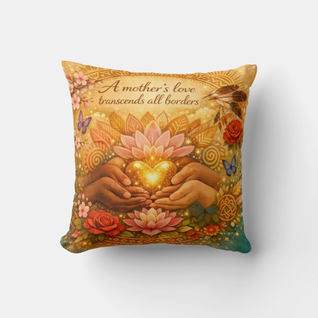 A Mother’s Love — Decorative Pillow Kudde (Framsida)