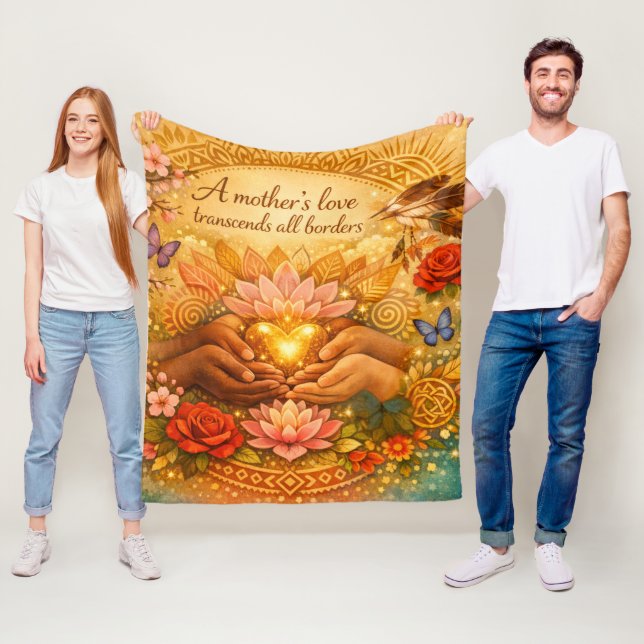 A Mother’s Love — Fleece Blanket (På plats)