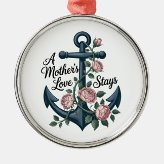 A Mother’s Love Stays Julgransprydnad Metall
