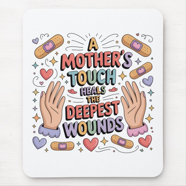 A Mother's Touch Heals The Deepest Wounds Musmatta (Framsidan)