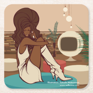 A Movie for Daddy Underlägg Papper Kvadrat