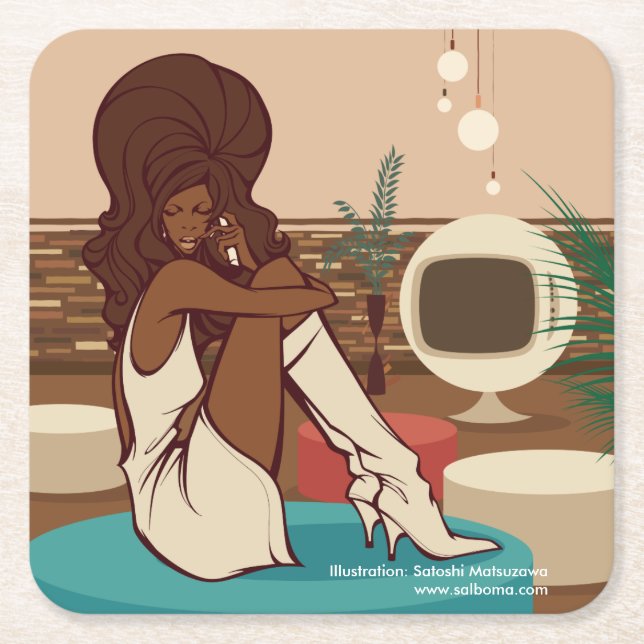 A Movie for Daddy Underlägg Papper Kvadrat (Framsidan)