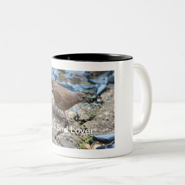 A mug for bird lovers  Två-Tonad mugg (Framsida höger)