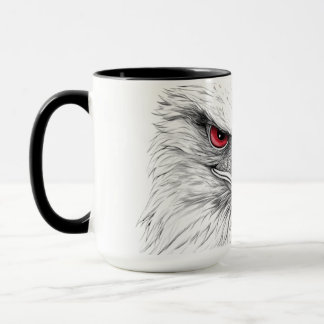 A mug with a picture of a bird mugg