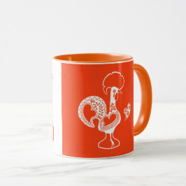 A mugg för untie på portugisiska