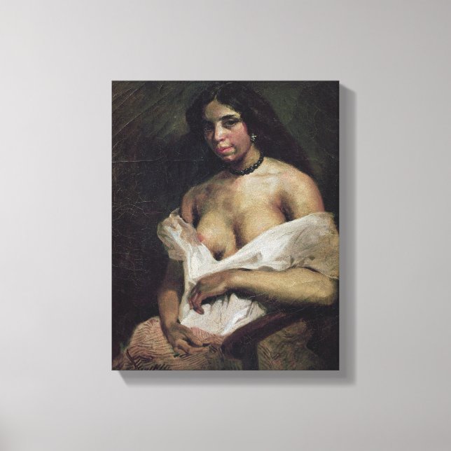 A Mulatto Woman, 1821-24 Canvastryck (Framsida)