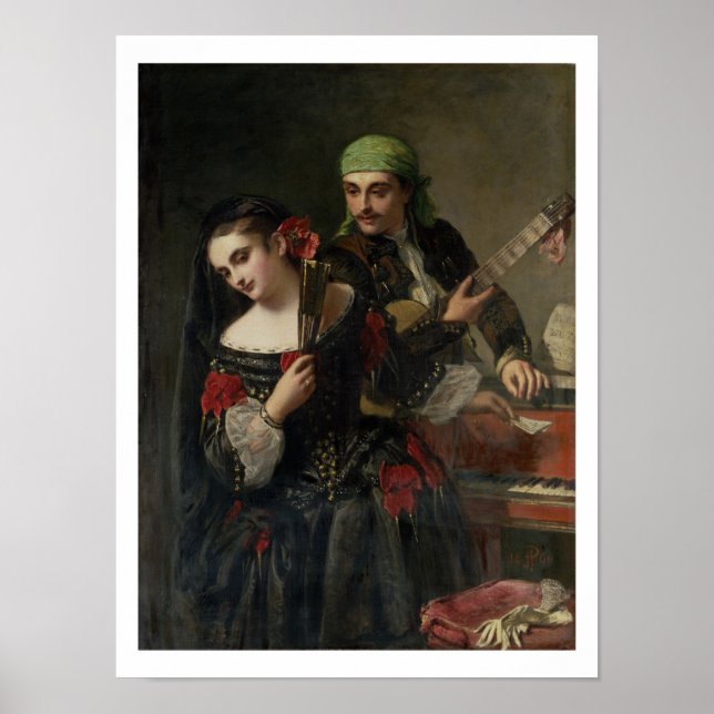 A Music Lesson, Seville Poster (Framsidan)