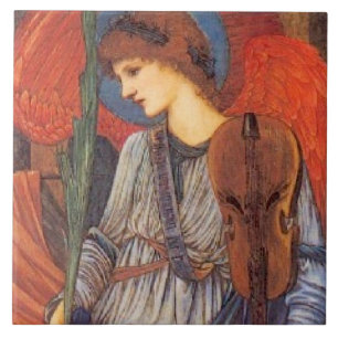 A Musical Angel Kakelplatta