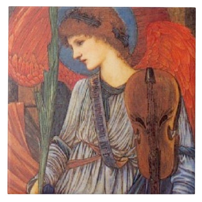 A Musical Angel Kakelplatta (Framsidan)