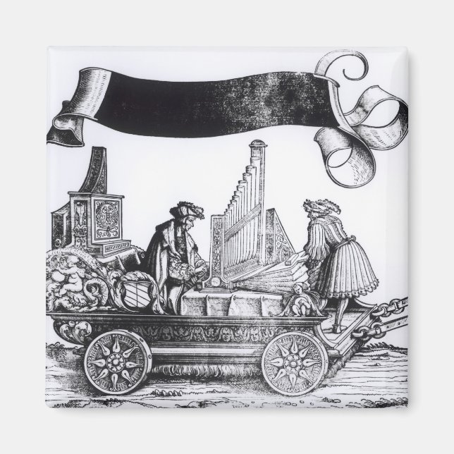 A Musical Carriage Magnet (Framsidan)
