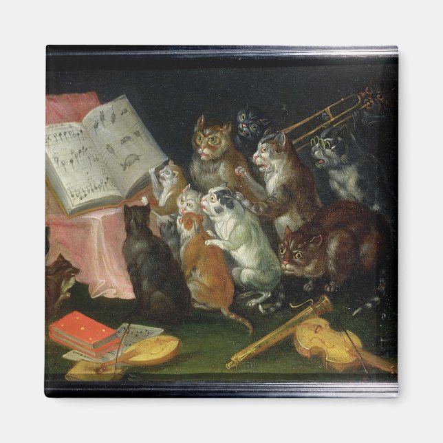 A Musical Gathering of Cats Magnet (Framsidan)