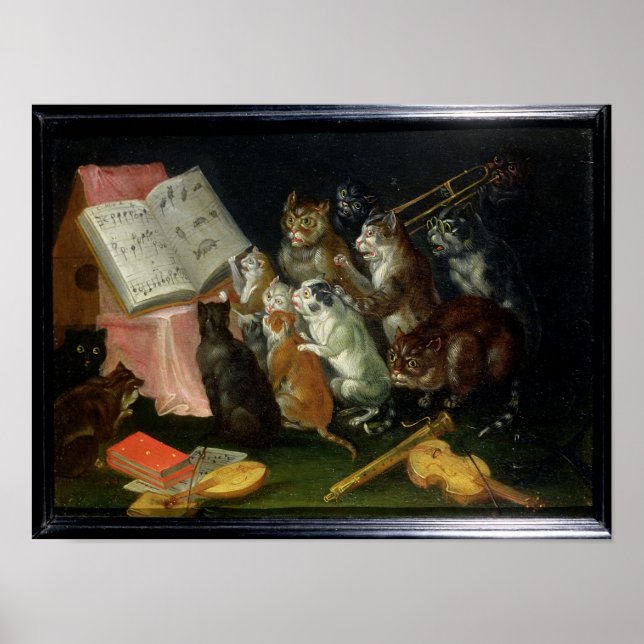 A Musical Gathering of Cats Poster (Framsidan)