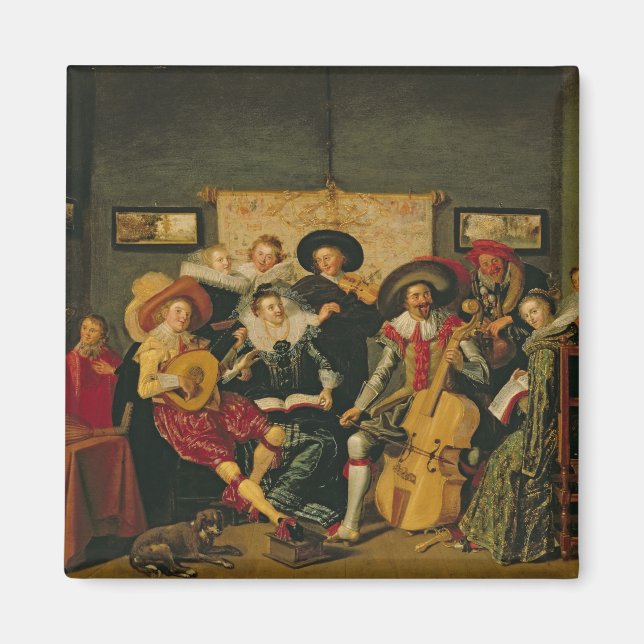 A Musical Party, c.1625 Magnet (Framsidan)