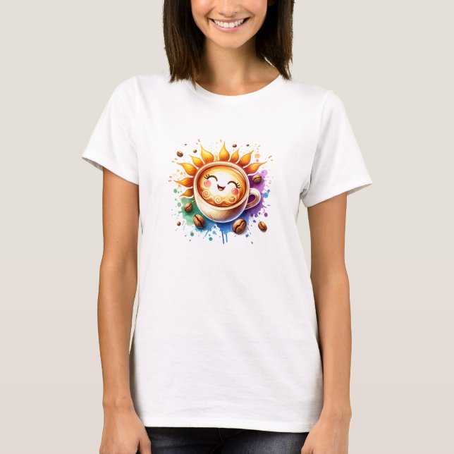 A must have for Coffee Älskare T-Shirt (Framsida)