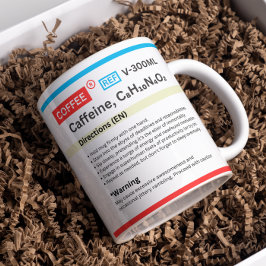 A must-have Novel Caffeine-kaffe mugg