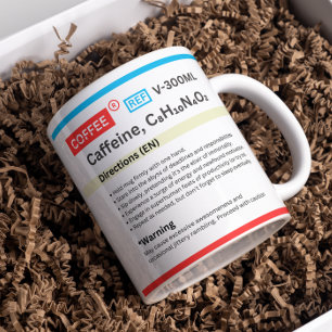 A must-have Novel Caffeine-kaffe mugg