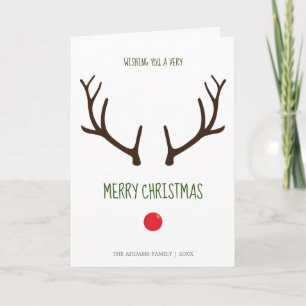 A Mycket God jul minimala renare för roderoller Kort