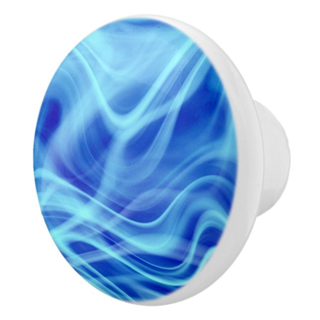 A Mystical Blue Fog Knopp (Höger)