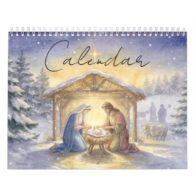 A Nativity Calendar of Faith and Light Kalender (Omslag)