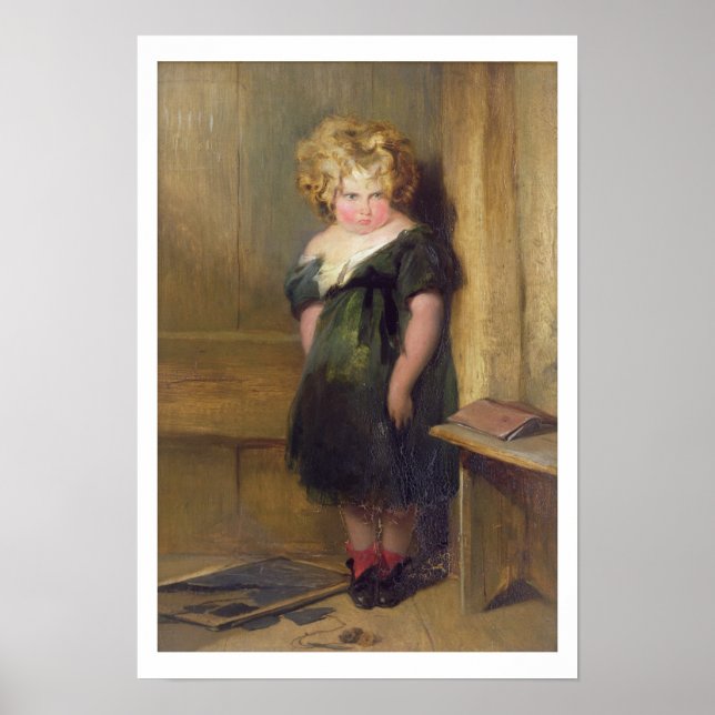 A Naughty Child (oil on canvas) Poster (Framsidan)